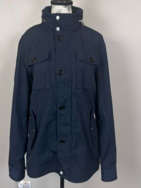 Lindeberg Bailey 62 Sports Nylon Field Jacket Navy Blue Medium